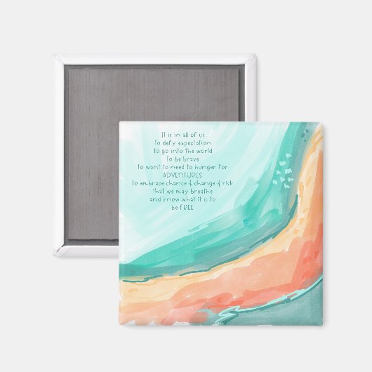 Zaubermagazin Magnet (Vorderseite/Rückseite)