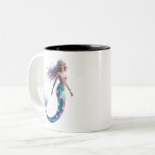 Zaubermagd Zweifarbige Tasse (Vorderseite Links)