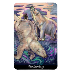 Zaubermagnet für den Polarbär Magnet