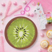 Zaubermalerei Kivi Greenery Geburtstagsfeier Pappteller (Party)