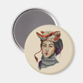 Zaubermaske Magnet (Vorderseite/Rückseite)