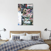 Zaubermoment auf dem Misloc-Markt in Ungarn Leinwanddruck (Insitu (Schlafzimmer))