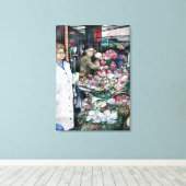 Zaubermoment auf dem Misloc-Markt in Ungarn Leinwanddruck (Insitu (Holzboden))