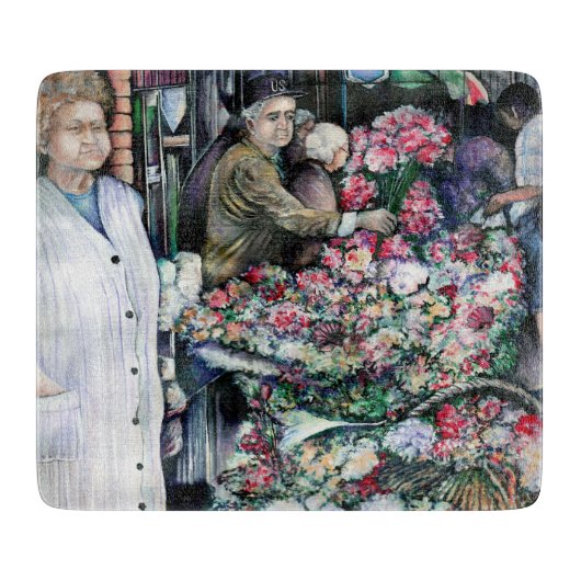 Zaubermoment auf dem Raketenmarkt Schneidebrett (Vorderseite)