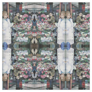 Zaubermoment auf dem Raketenmarkt Stoff