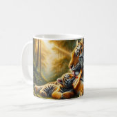 Zaubermoment in der Naturmalerei Kaffeetasse (Vorderseite Links)