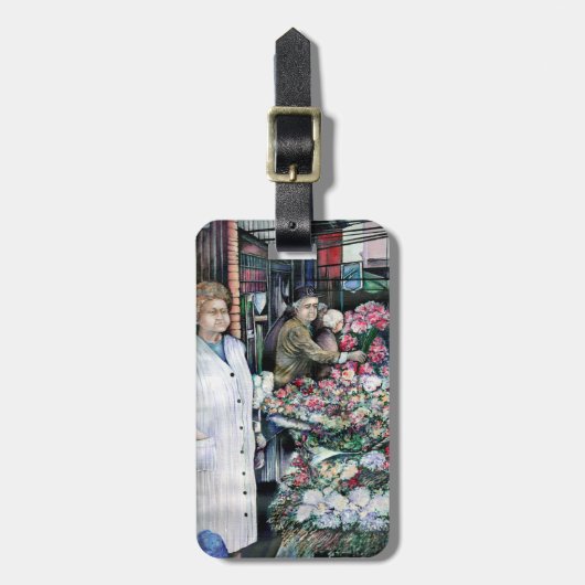 Zaubermoment in Misloc Gepäckanhänger (Vorderseite vertikal)