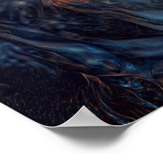 Zaubermöwe Poster (Ecke)