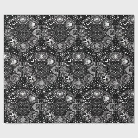 Zaubermuster Geschenkpapier (Flach)