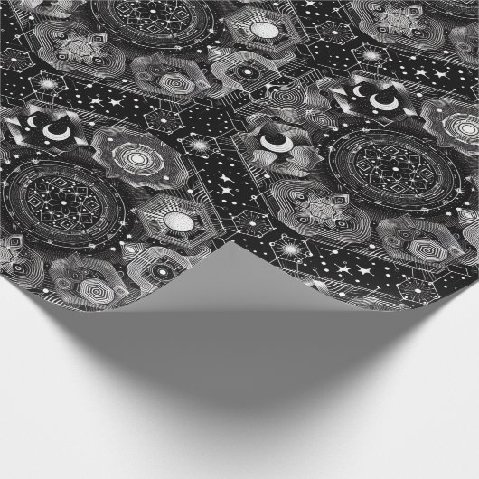 Zaubermuster Geschenkpapier (Ecke)