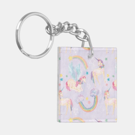 Zaubermuster Schlüsselanhänger (Vorderseite links)