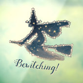 Zaubern von Starry Night Flying Hexe Fensteraufkleber (Blatt 3)