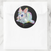 Zaubernadenkuchen Runder Aufkleber (Tasche)