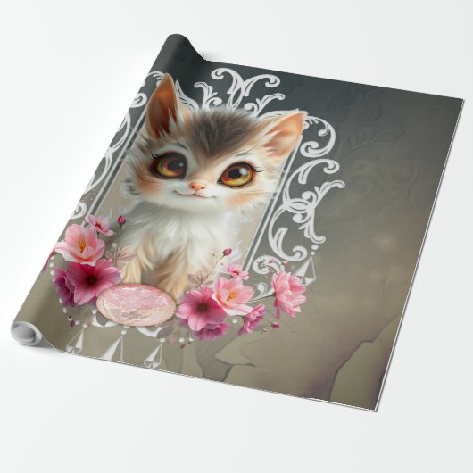 Zaubernd, flauschig geschenkpapier (Ungerollt)