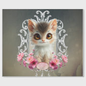 Zaubernd, flauschig geschenkpapier (Flach)