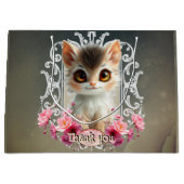 Zaubernd, flauschig große geschenktüte (Vorderseite)