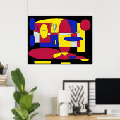 Zaubernde Konversation Poster (Heimbüro)