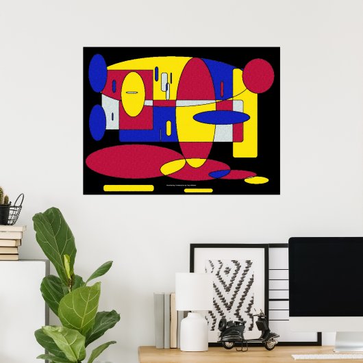 Zaubernde Konversation Poster (Heimbüro)