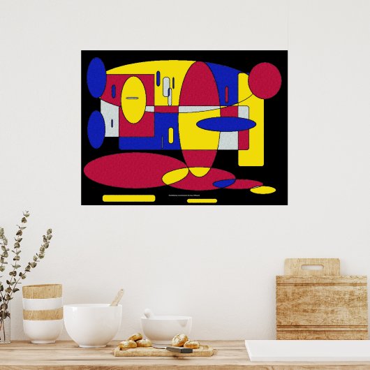 Zaubernde Konversation Poster (Küche)