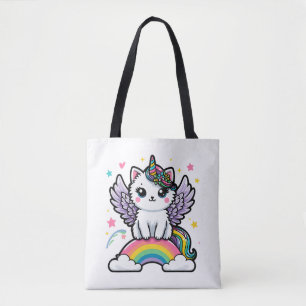 Zauberndes Einhorn mit kosmischem Twinkel Tasche