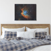 Zaubernebel (NGC 7380) Leinwanddruck (Insitu (Schlafzimmer))