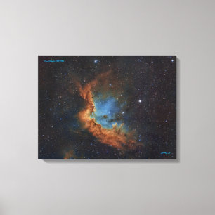 Zaubernebel (NGC 7380) Leinwanddruck