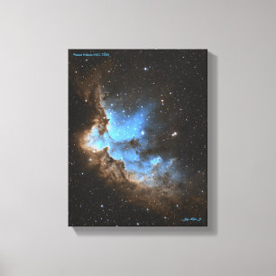 Zaubernebel (NGC 7380) Leinwanddruck