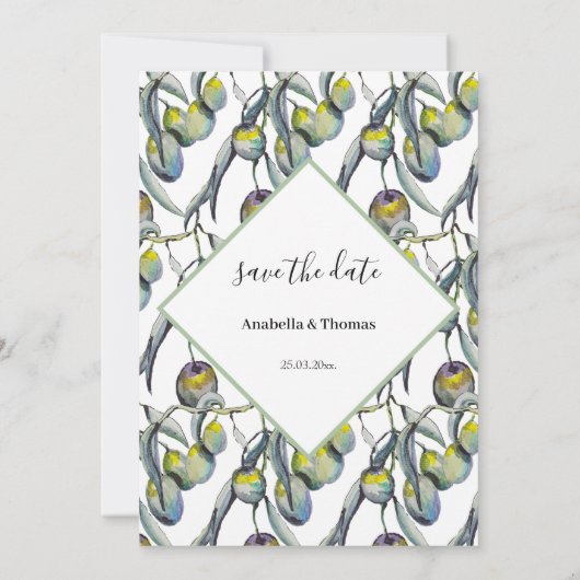 Zauberöle Wasserfarbe Handgemalt Ankündigung (Rückseite)