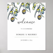 Zauberöle Wasserfarbe Handgemalt Poster (Vorne)