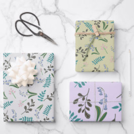 Zauberpapier für die Holzflora Geschenkpapier Set