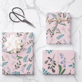Zauberpapier für die Holzflora Geschenkpapier Set