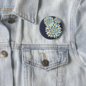 Zauberpastellfarbene Blume Button (Beispiel)