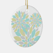Zauberpastellfarbene Blume Keramik Ornament (Rechts)