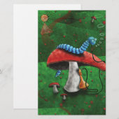Zauberpilz Briefpapier (Vorne/Hinten)