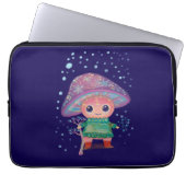 Zauberpilz Laptopschutzhülle (Vorderseite)