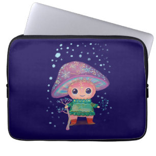 Zauberpilz Laptopschutzhülle