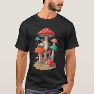Zauberpilz-Shirt   Hippie-Shirt   Mykologie T-Shirt