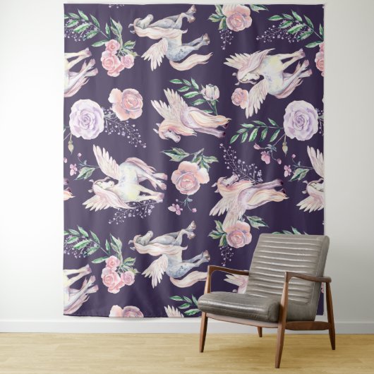 Zauberponymuster Wandteppich (Beispiel)