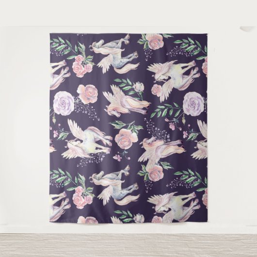 Zauberponymuster Wandteppich (Vorderseite)