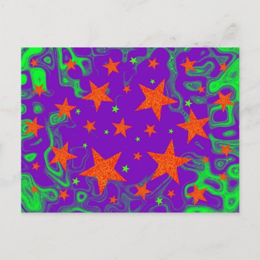 Zauberpostkarte Postkarte (Vorderseite)