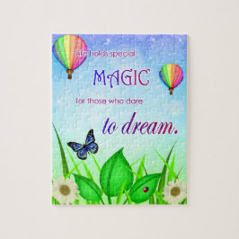 Zauberpuzzle mit Inspiration und Geschenkboxen Puzzle