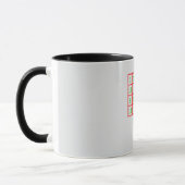 Zauberquadrat-Tasse Tasse (Links)