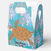 Zauberschildkröte unter dem Meeresregenbogen Geschenkschachtel (Geöffnet)
