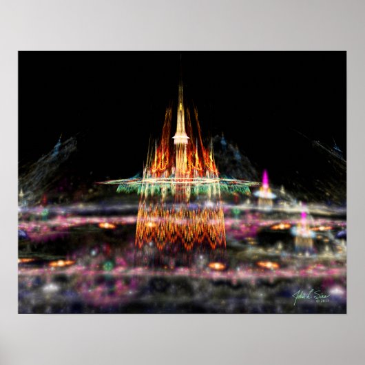 Zauberschloss (20 x 16) poster (Vorne)