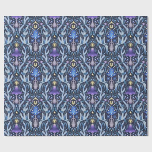 Zauberschmuck Geschenkpapier (Flach)