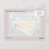 Zauberschnee, Postkarte (Rückseite)