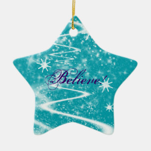 Zauberschnepfe Weihnachten Keramik Ornament