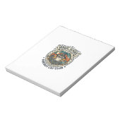 Zauberschule Fantasy Katze Süße Kitty Design - Mag Notizblock (Rotiert)