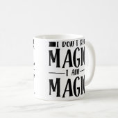 Zaubershow Magier Kaffeetasse (VorderseiteRechts)