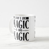 Zaubershow Magier Kaffeetasse (Vorderseite Links)
